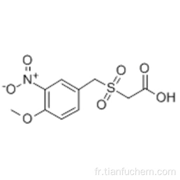 Acide 4-méthoxy-3-nitrobenzylsulfonylacétique CAS 592542-51-3